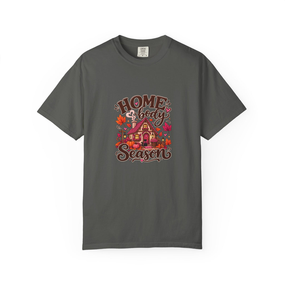 Homebody Season T-Shirt — Cozy Autumn Cabin Fall Graphic Tee