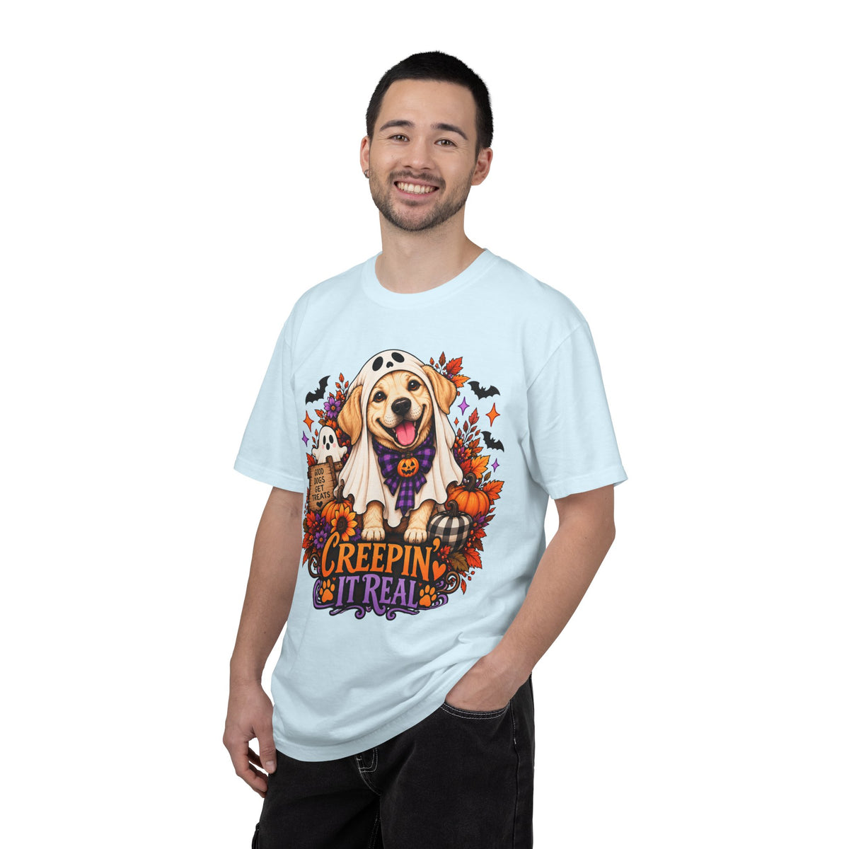 "Creepin' It Real" Ghost Pup T-Shirt