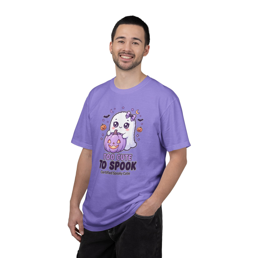 Too Cute to Spook Ghost T-Shirt — Cute Halloween Graphic Tee