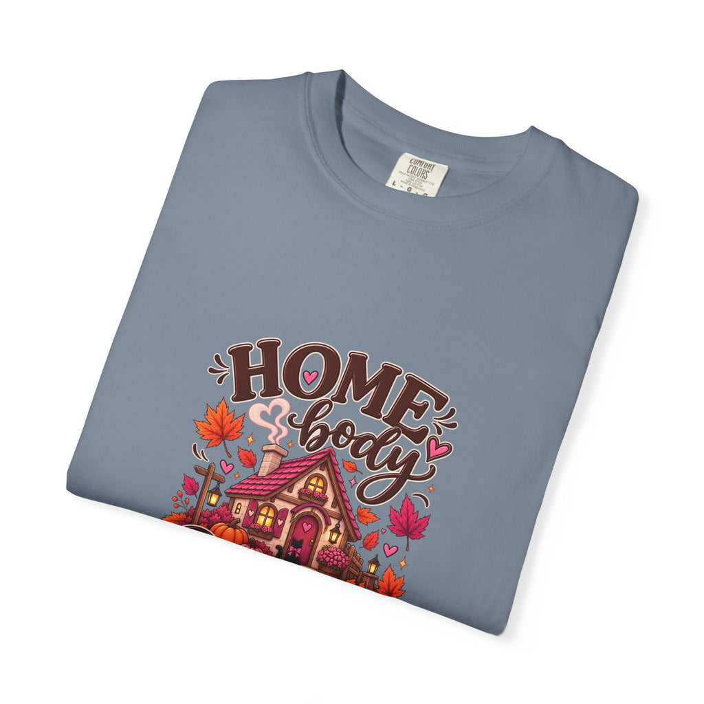 Homebody Season T-Shirt — Cozy Autumn Cabin Fall Graphic Tee