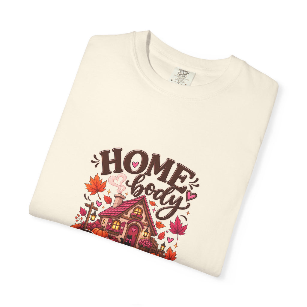 Homebody Season T-Shirt — Cozy Autumn Cabin Fall Graphic Tee