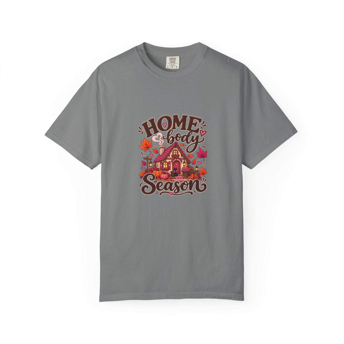 Homebody Season T-Shirt — Cozy Autumn Cabin Fall Graphic Tee