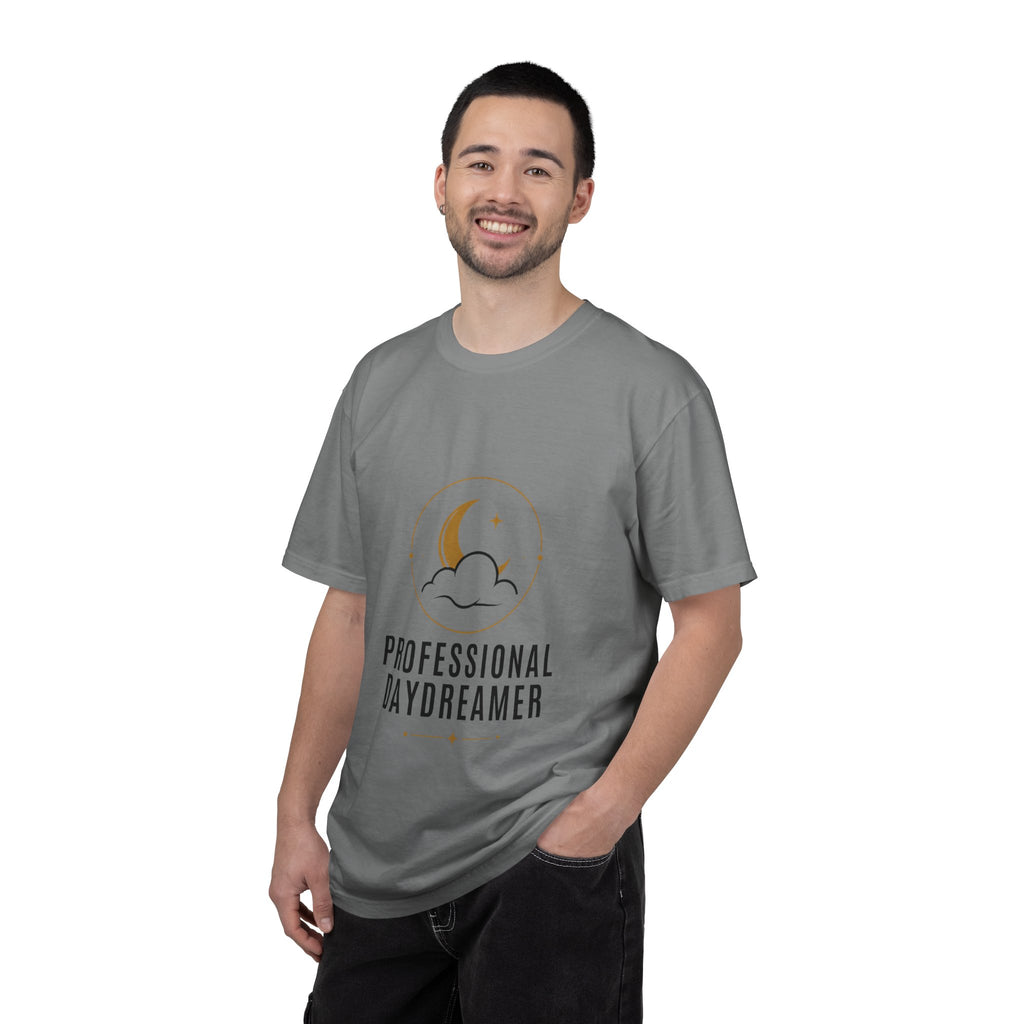 Professional Daydreamer T-Shirt — Moon & Cloud Graphic Tee