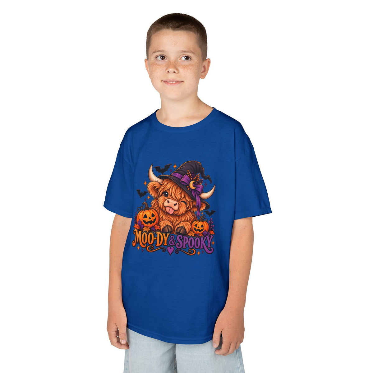 "Moo-dy & Spooky" Kids Shirt