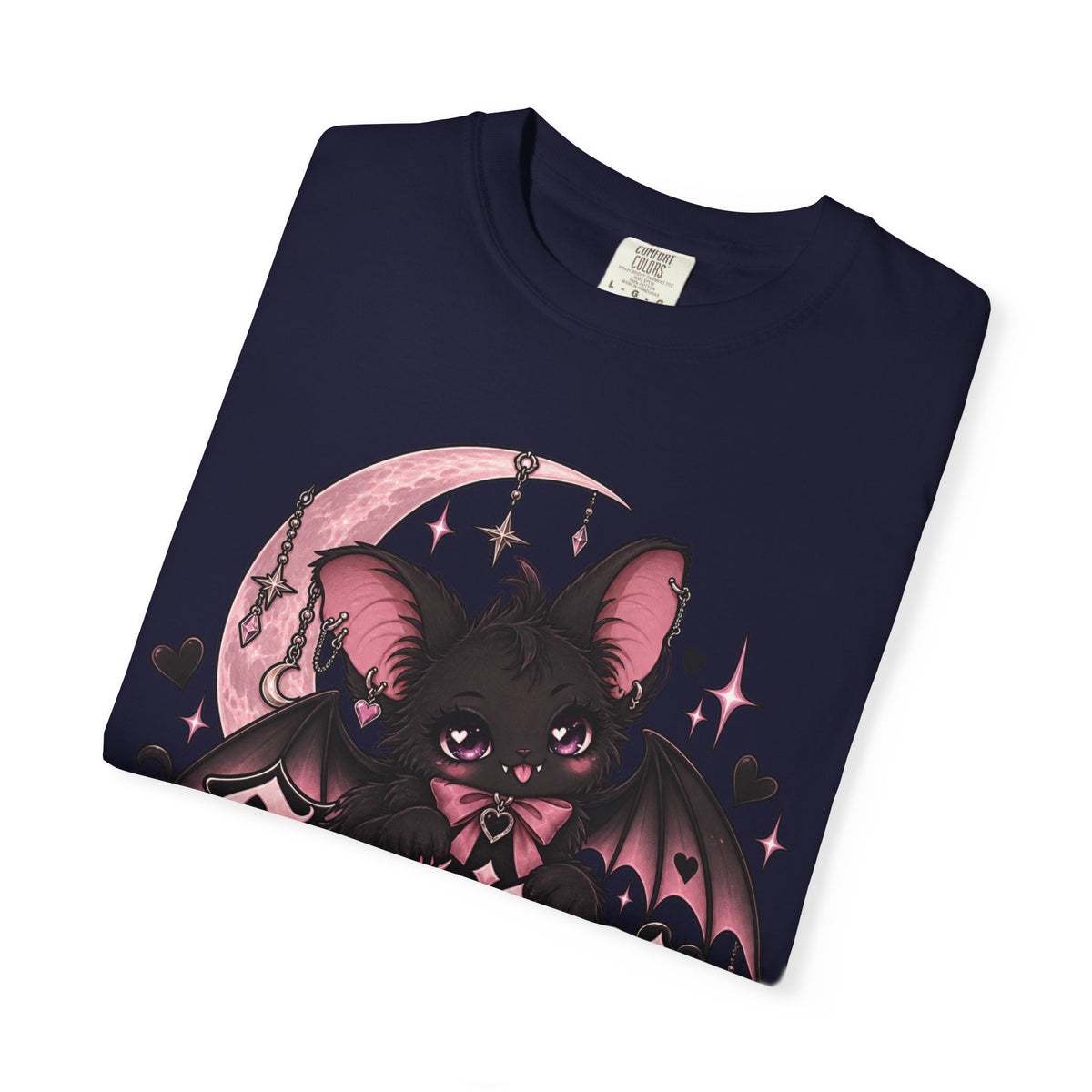 Certified Creature of the Night T-Shirt — Goth Bat Graphic Tee