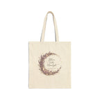 Bloom Under Moonlight Canvas Tote