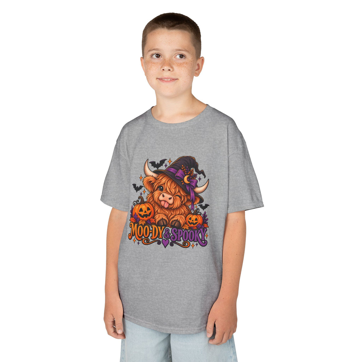 "Moo-dy & Spooky" Kids Shirt