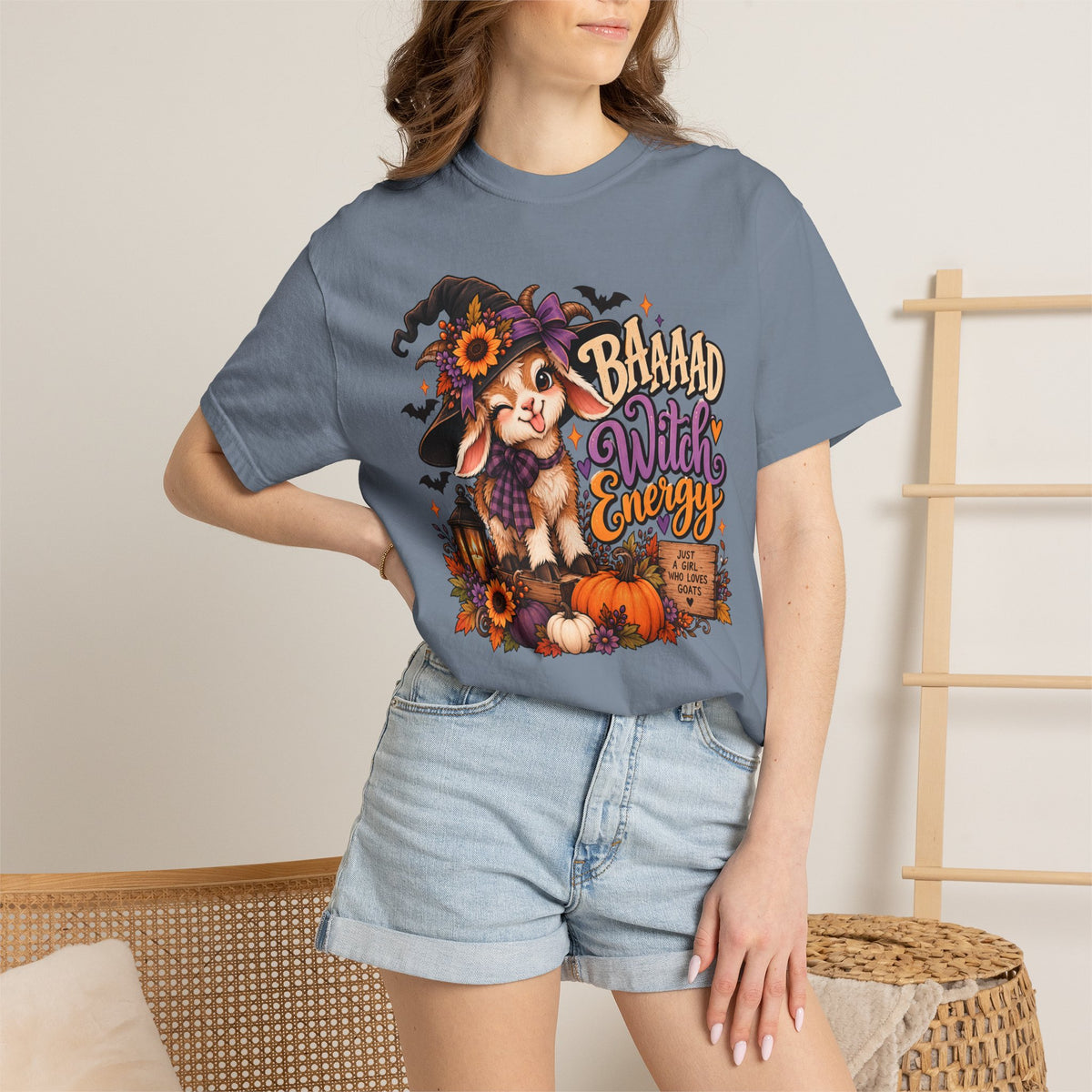 "Baaad Witch Energy" Goat Tee