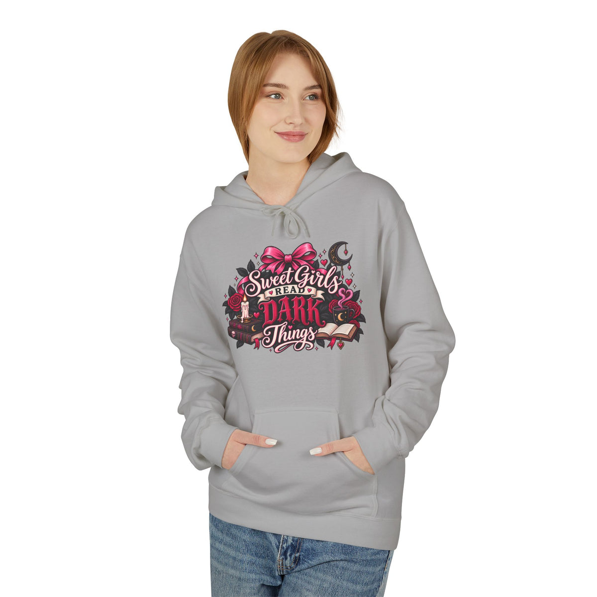 Sweet Girls Do Dark Things Graphic Hoodie