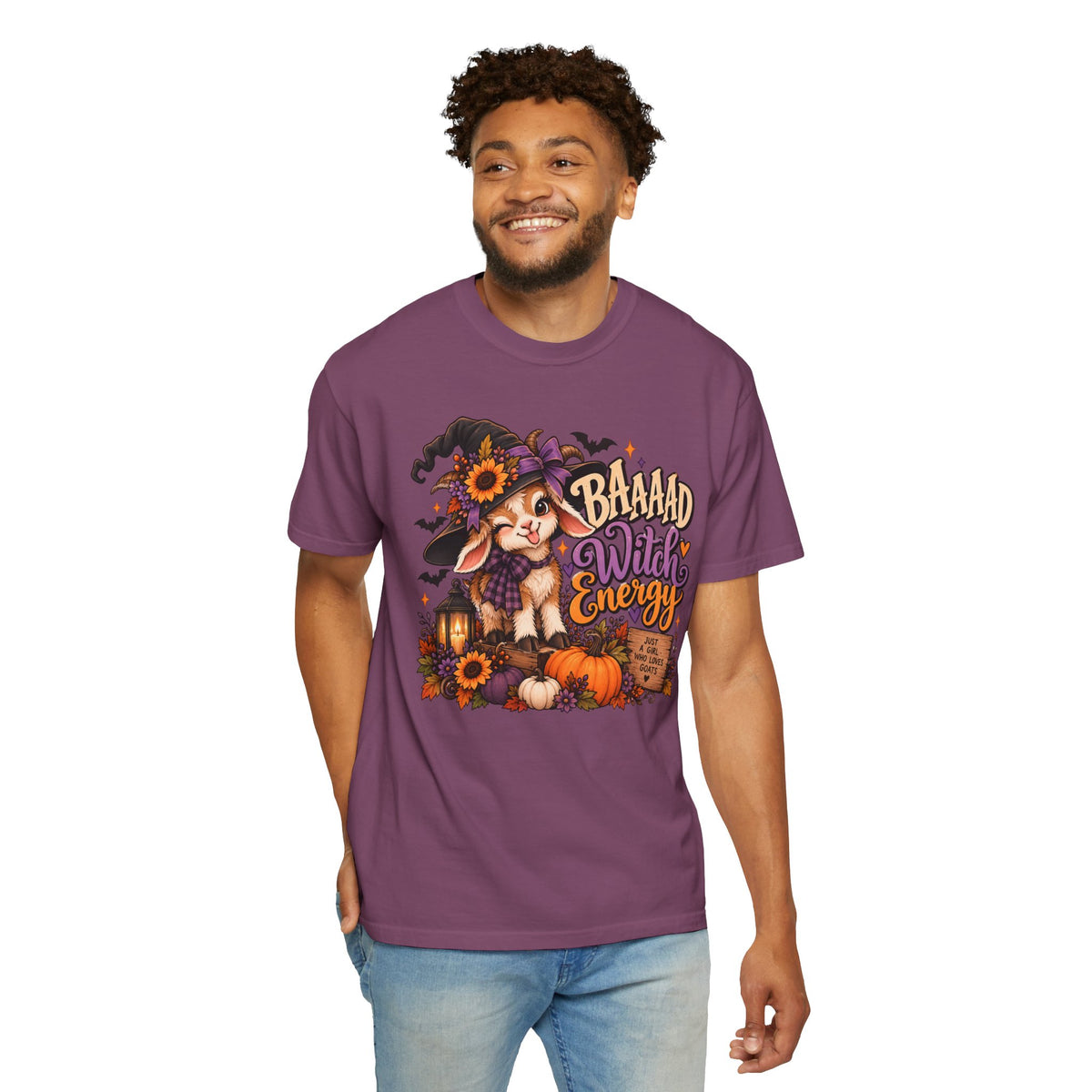 "Baaad Witch Energy" Goat Tee