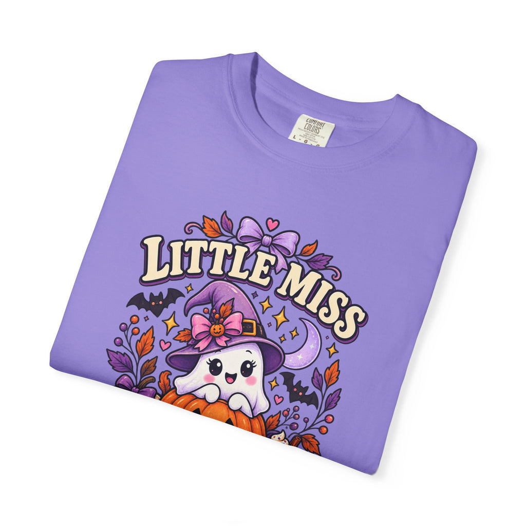 T-Shirt — "Little Miss Spooky Season" Halloween Graphic Tee