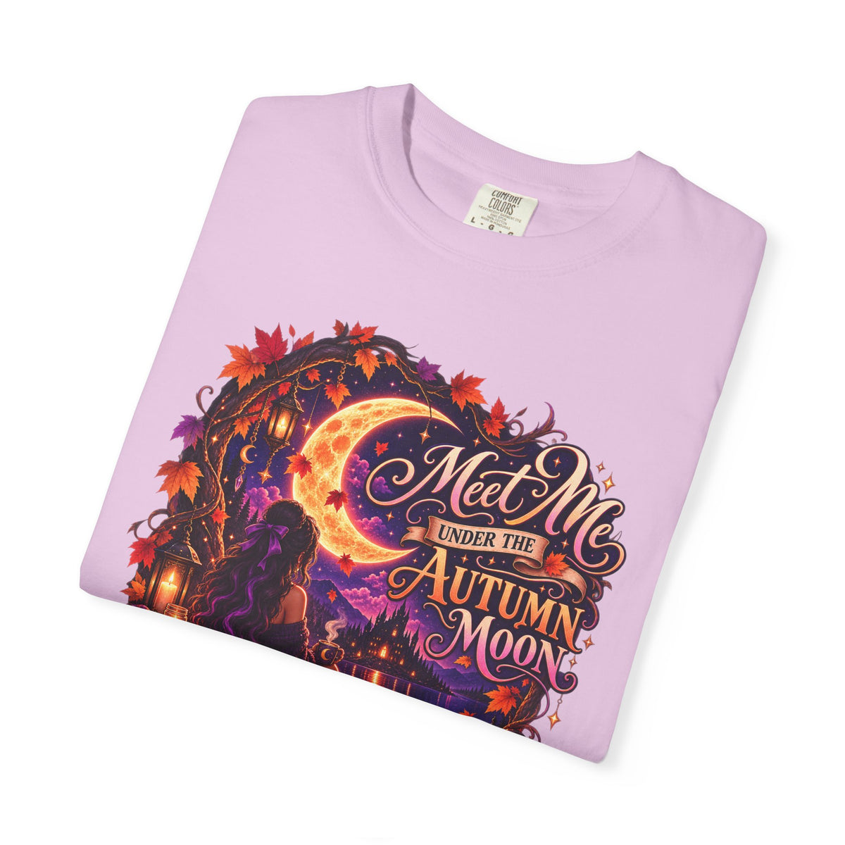 "Meet Me Under the Autumn Moon" Fall Graphic Tee
