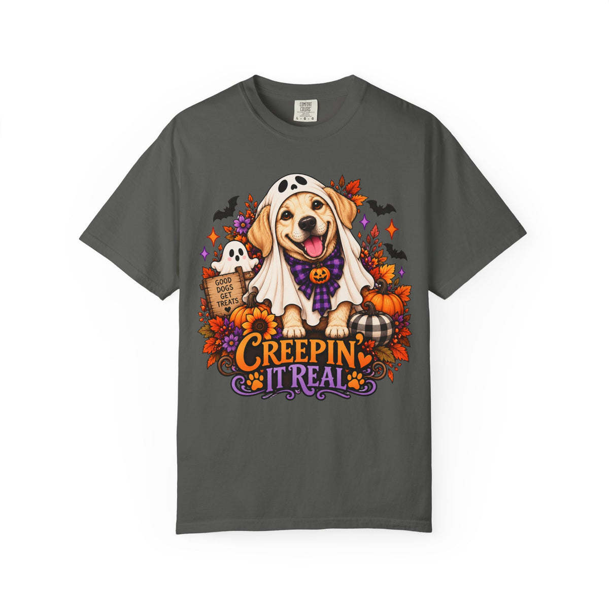 "Creepin' It Real" Ghost Pup T-Shirt