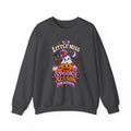 Little Miss Spooky Season Sweatshirt — Cute Halloween Ghost & Pumpkin Crewneck