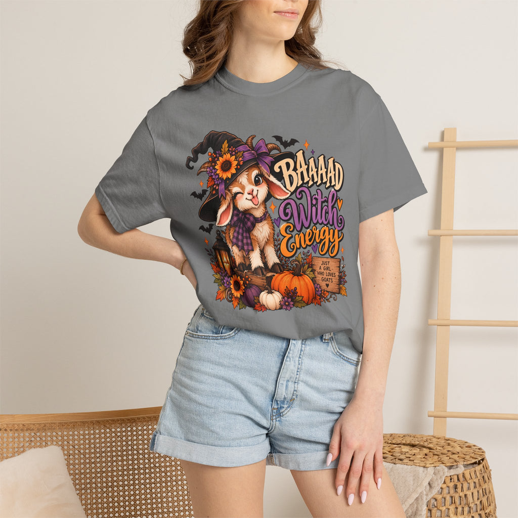 "Baaad Witch Energy" Goat Tee