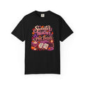 Sweater Weather Plot Twists Tee — Cozy Autumn Book Lover T-Shirt