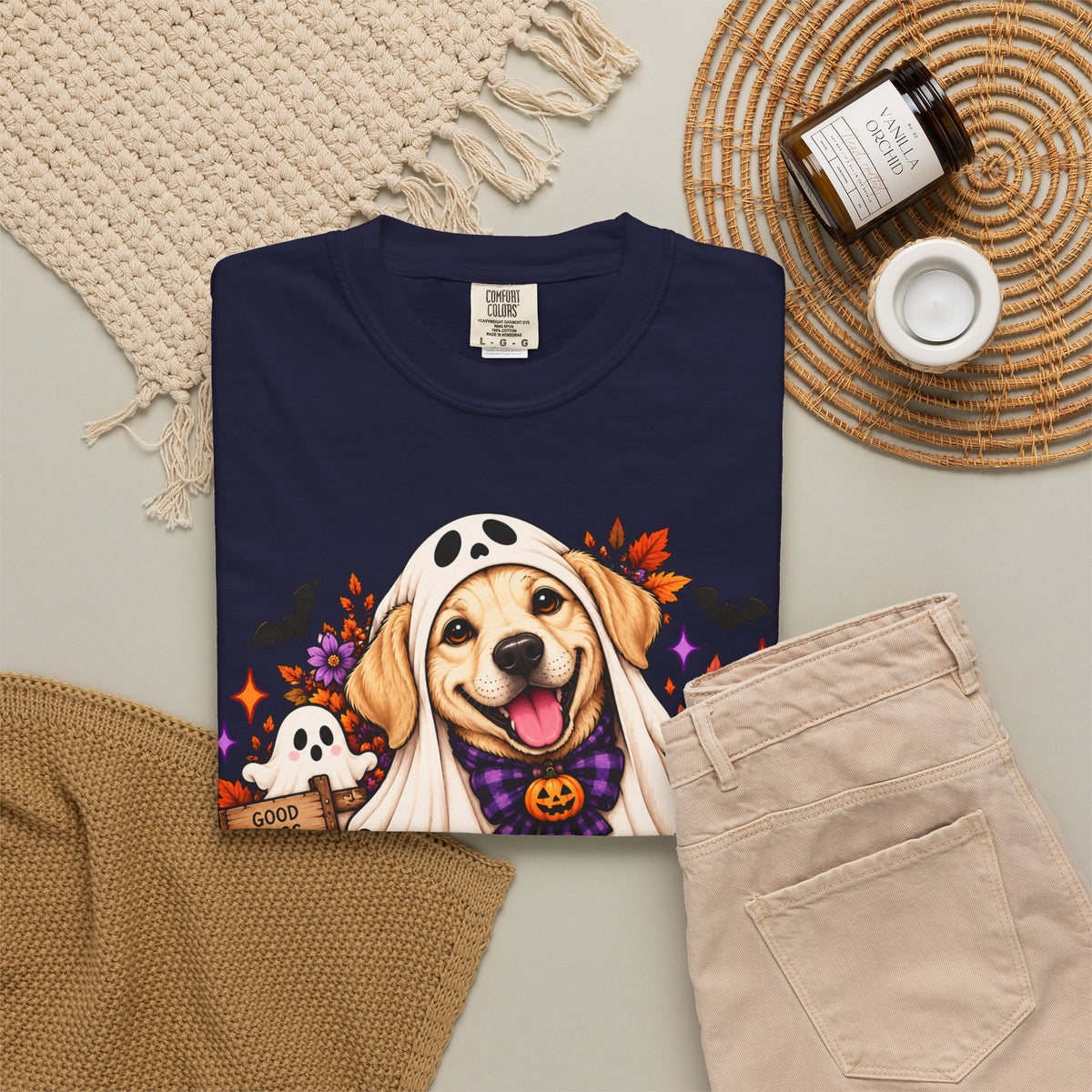 "Creepin' It Real" Ghost Pup T-Shirt