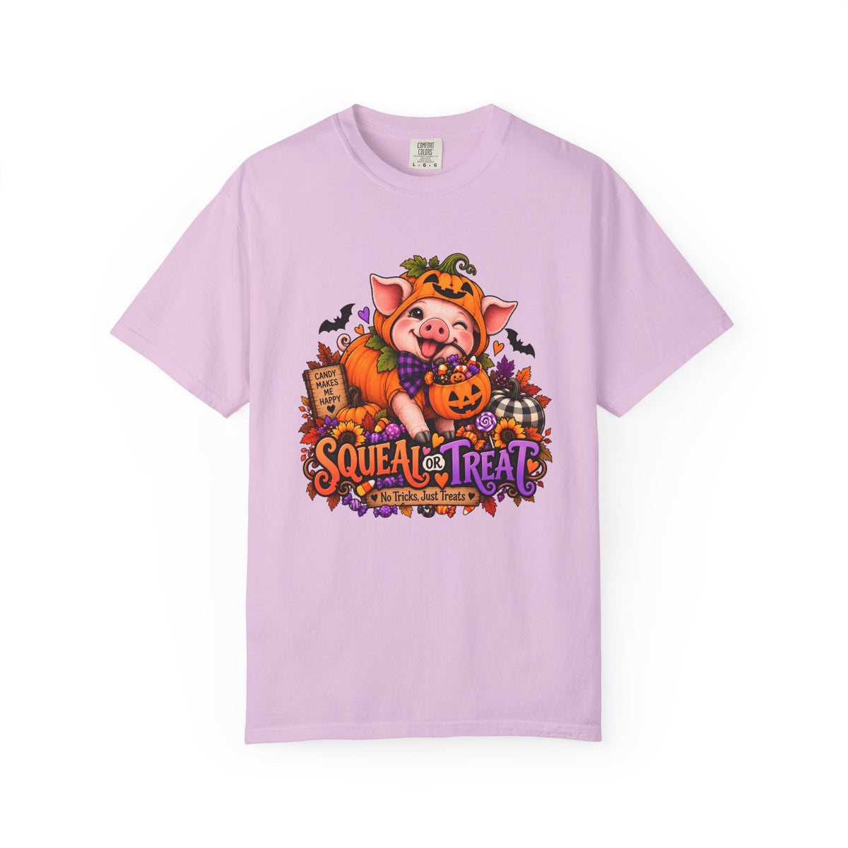 Halloween Pig "Squeal or Treat" T-Shirt