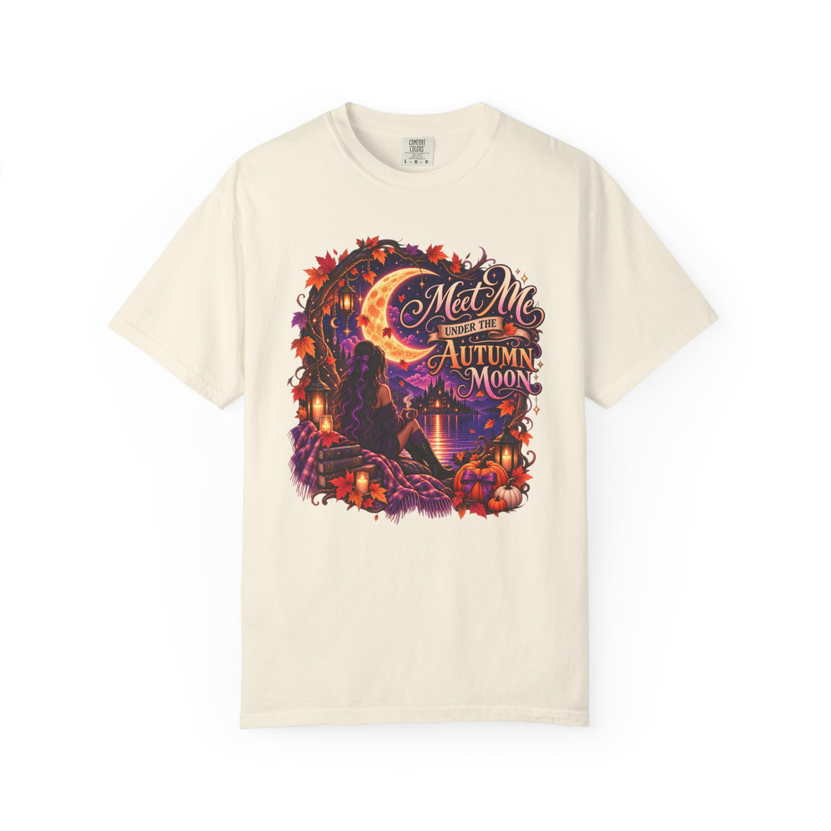 "Meet Me Under the Autumn Moon" Fall Graphic Tee