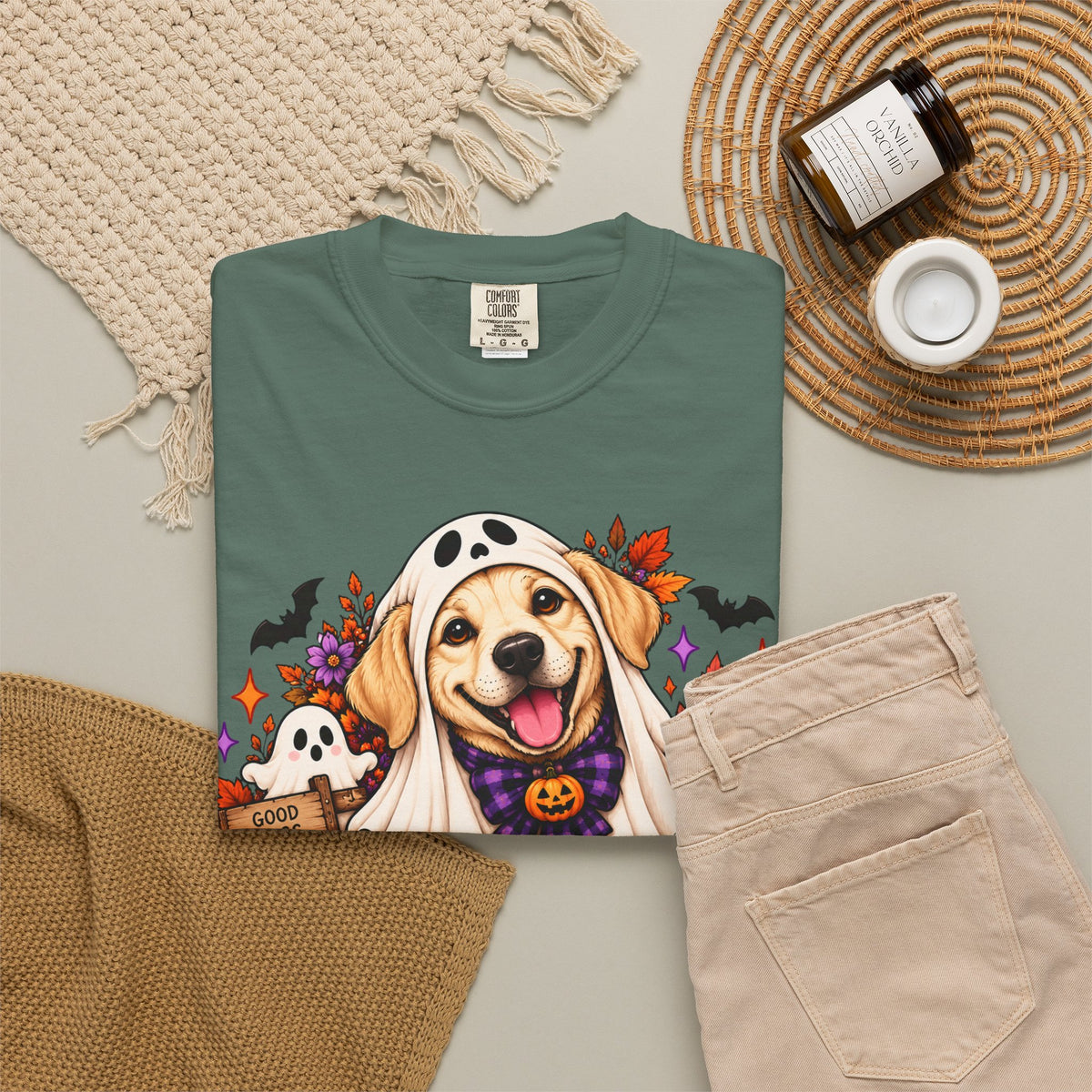 "Creepin' It Real" Ghost Pup T-Shirt