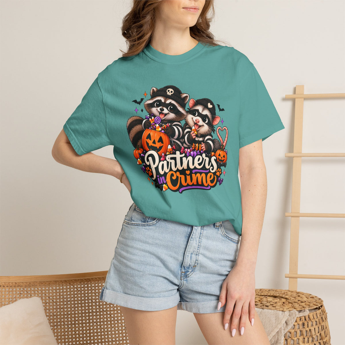 Partners in Crime Halloween T-Shirt