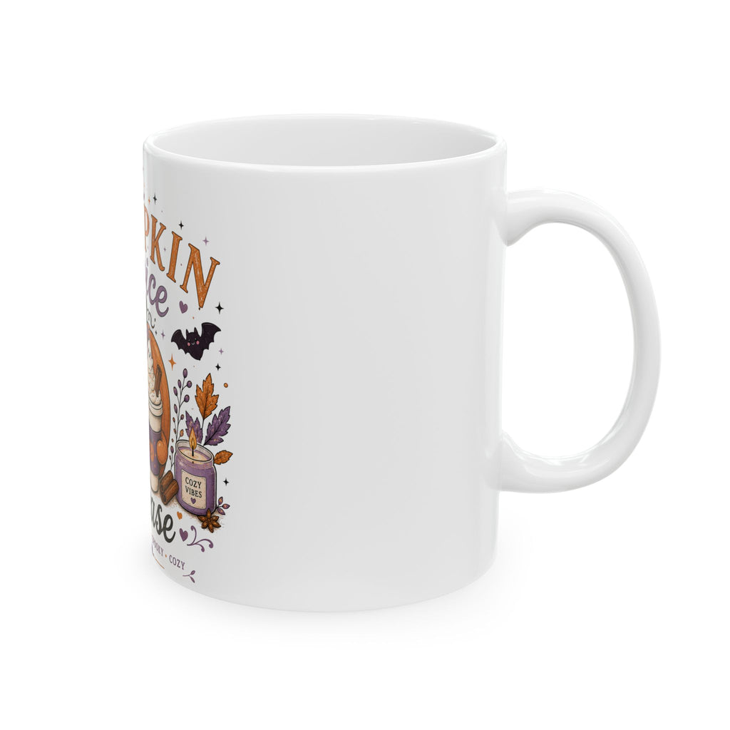 "Pumpkin Spice Please" Ceramic Mug