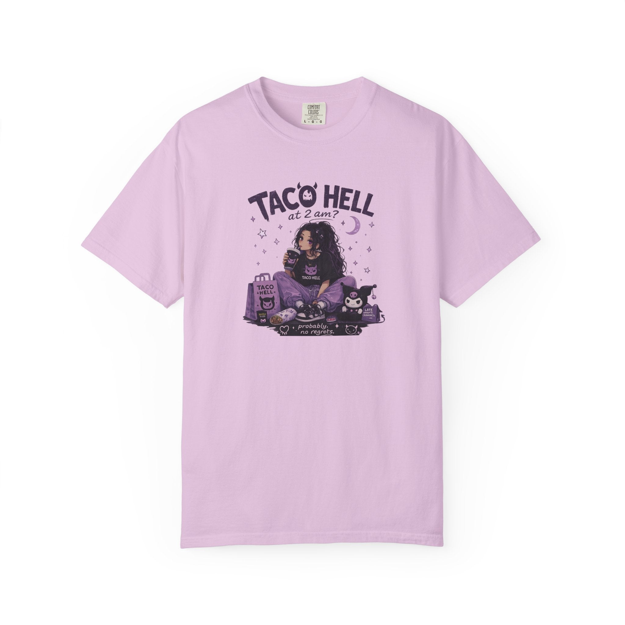 T-Shirt — "Taco Hell" Goth Taco Lover Graphic Tee