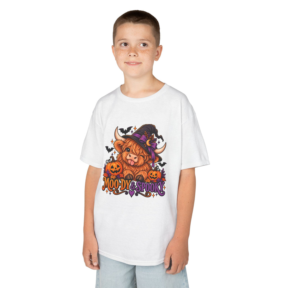 "Moo-dy & Spooky" Kids Shirt