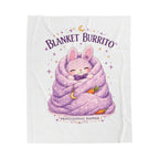 Blanket Burrito Velveteen Plush Throw