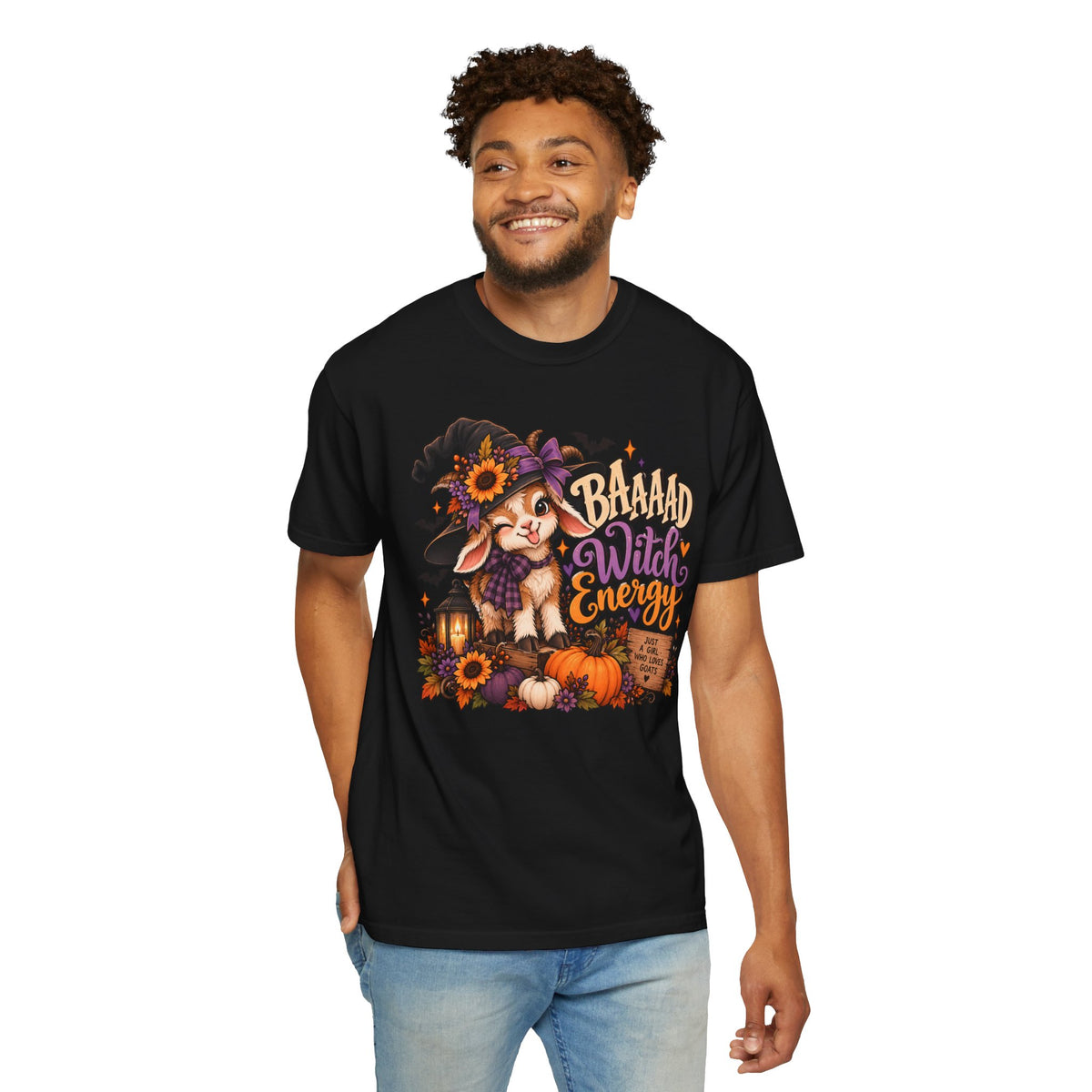 "Baaad Witch Energy" Goat Tee