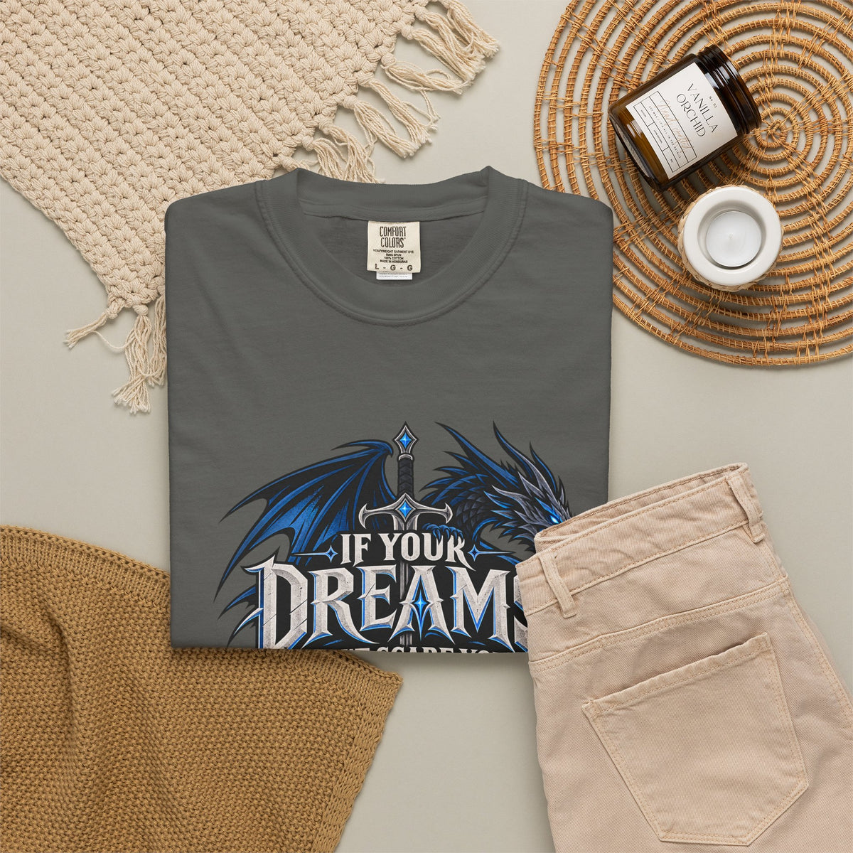 "If Your Dreams Don't Scare You They Aren't Big Enough" Tee