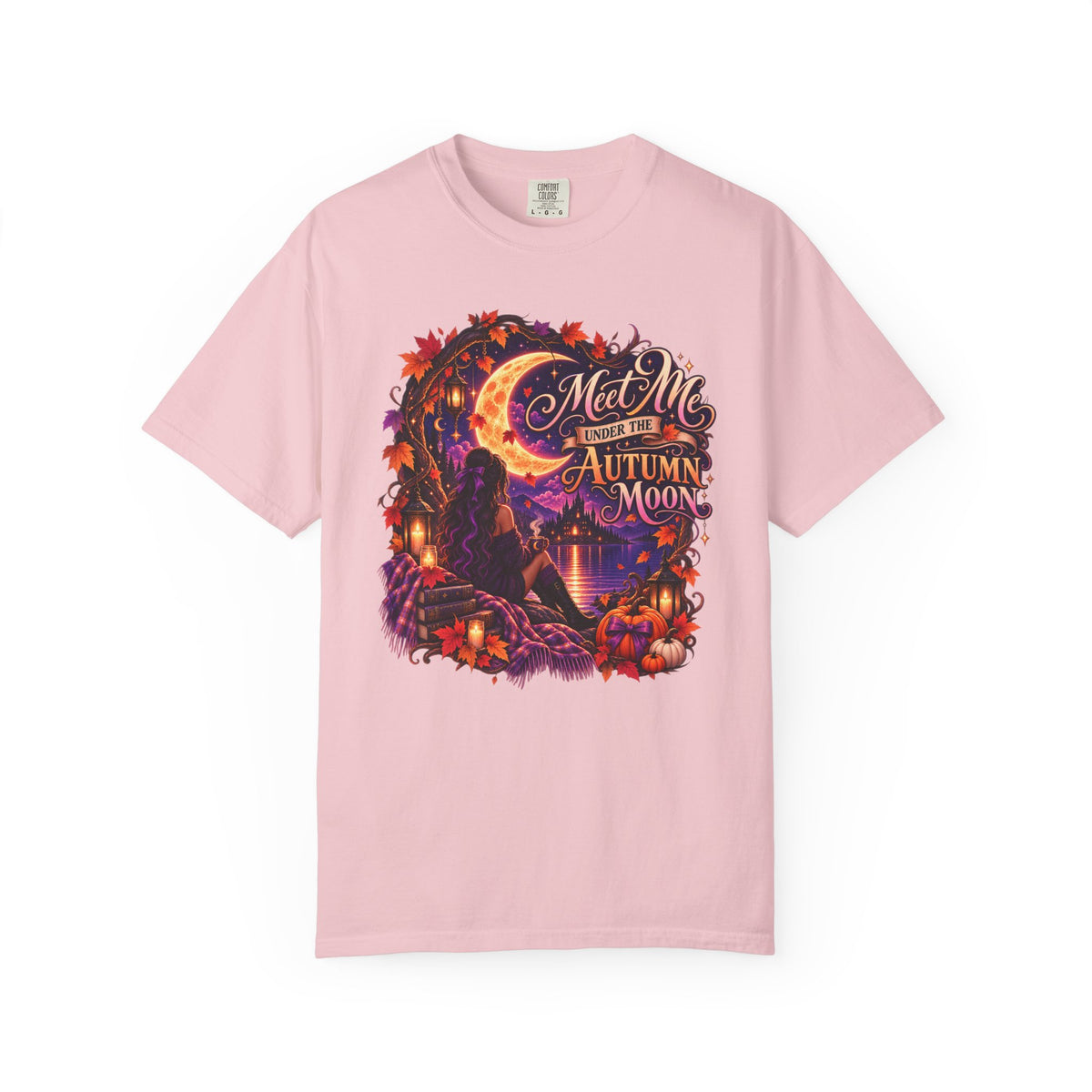 "Meet Me Under the Autumn Moon" Fall Graphic Tee