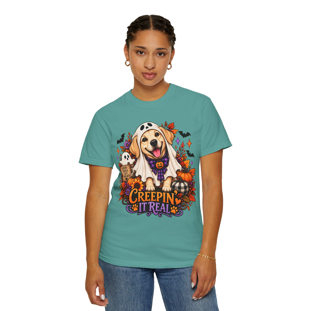 "Creepin' It Real" Ghost Pup T-Shirt