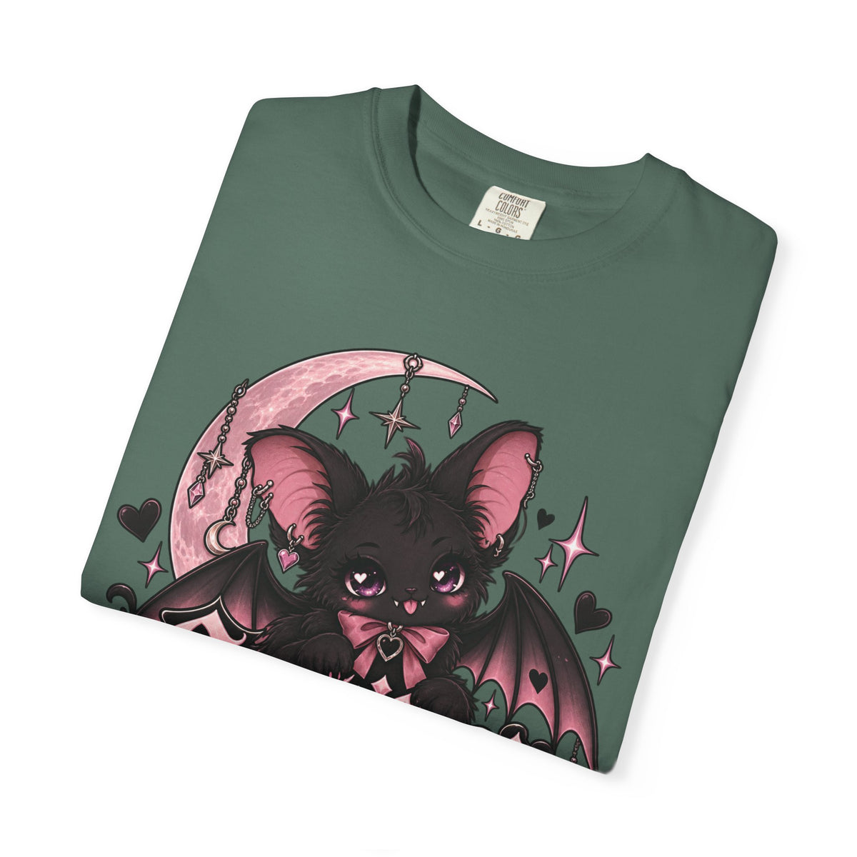 Certified Creature of the Night T-Shirt — Goth Bat Graphic Tee