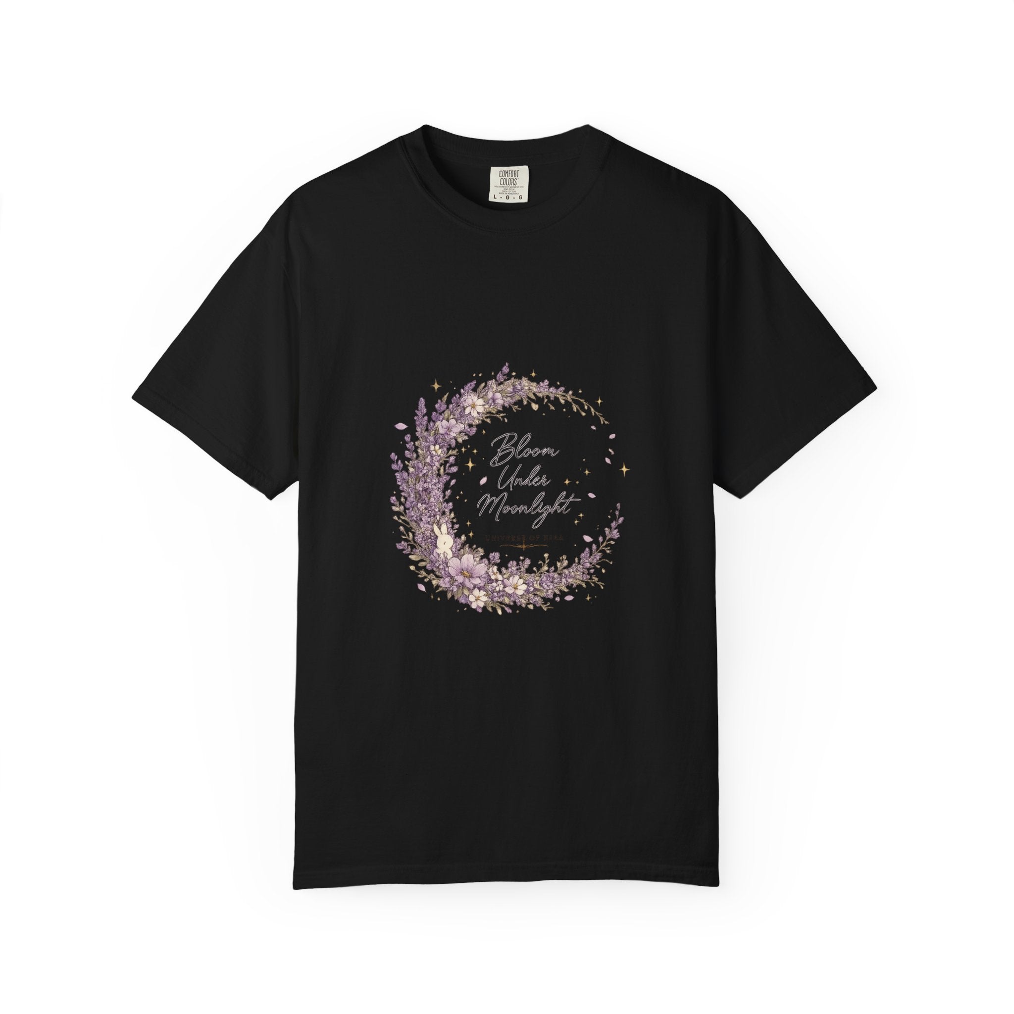 "Bloom Under Moonlight" Botanical Tee