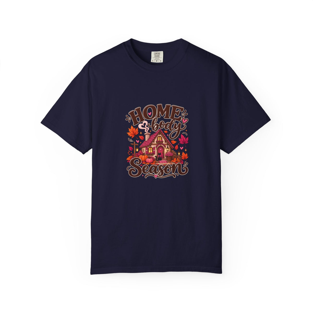 Homebody Season T-Shirt — Cozy Autumn Cabin Fall Graphic Tee