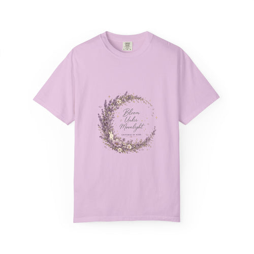 "Bloom Under Moonlight" Botanical Tee