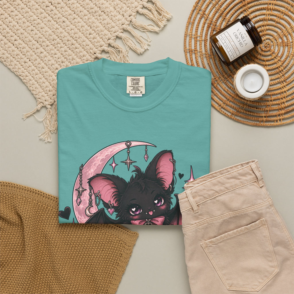 Certified Creature of the Night T-Shirt — Goth Bat Graphic Tee