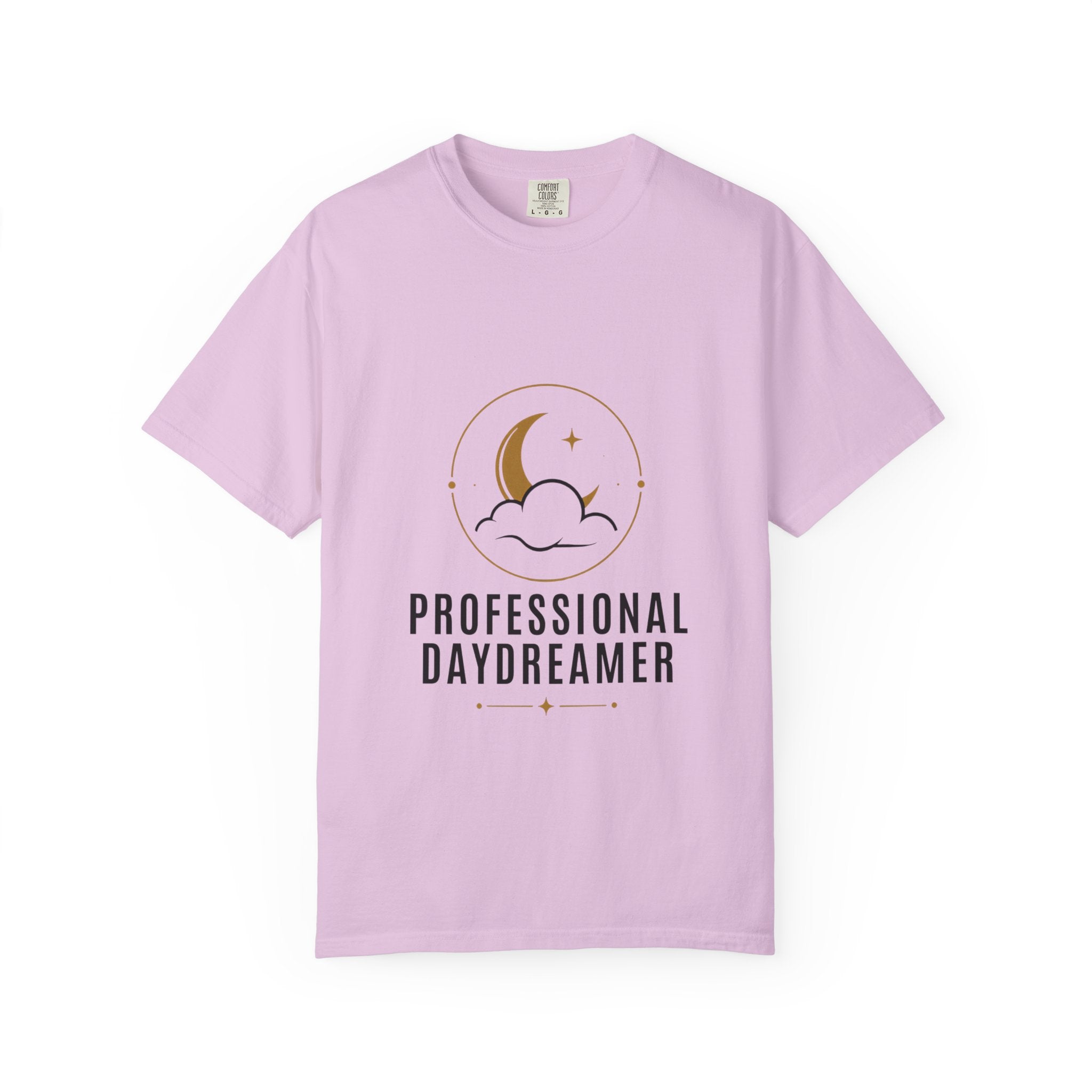 Professional Daydreamer T-Shirt — Moon & Cloud Graphic Tee