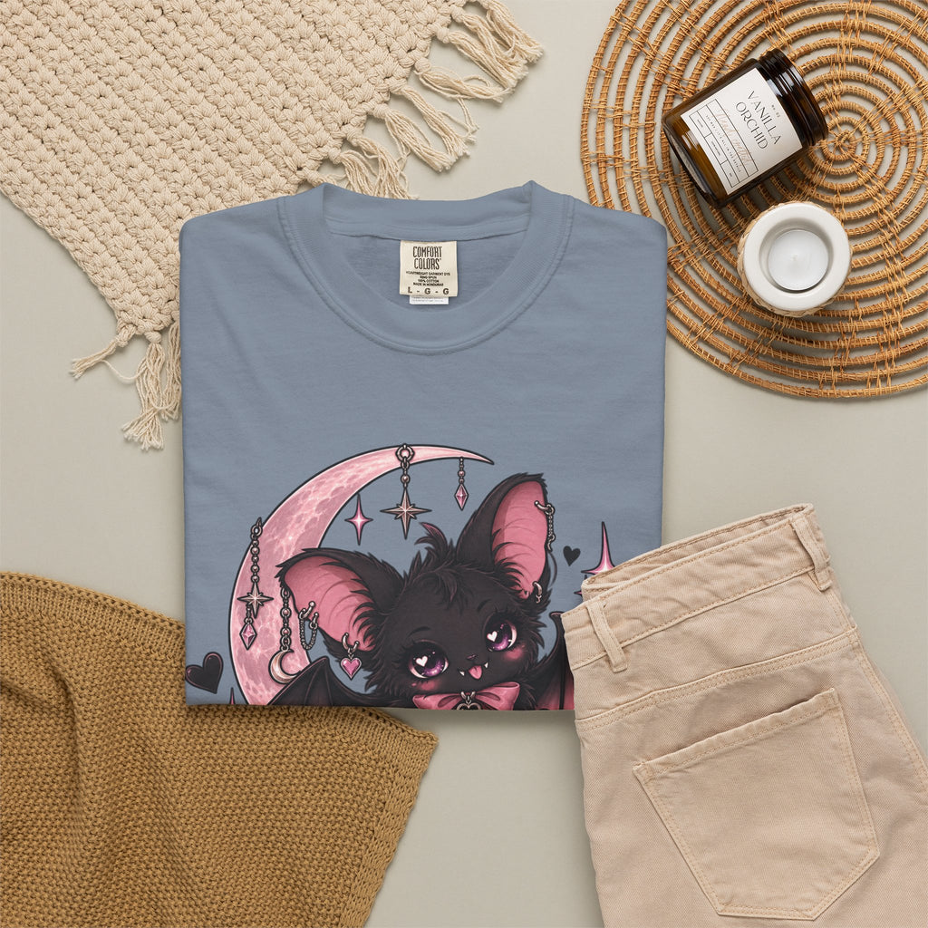 Certified Creature of the Night T-Shirt — Goth Bat Graphic Tee