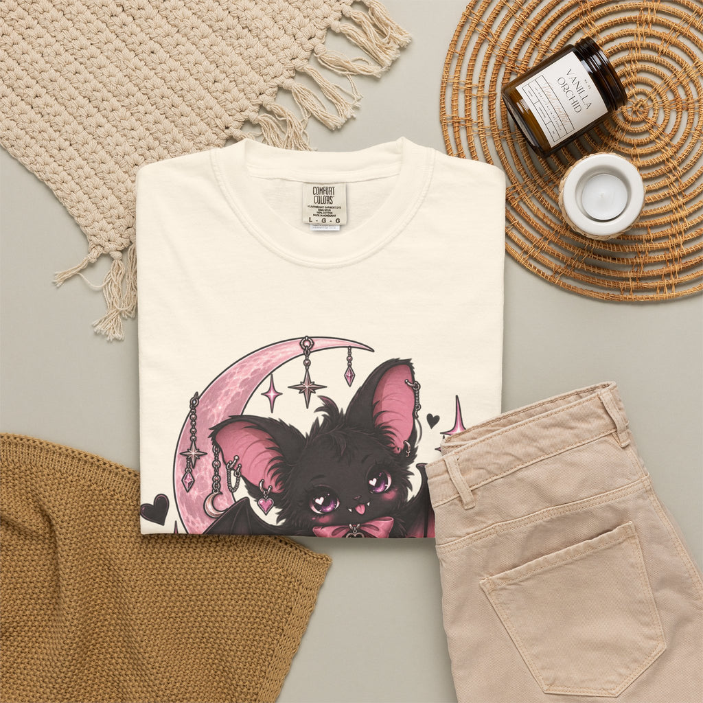 Certified Creature of the Night T-Shirt — Goth Bat Graphic Tee