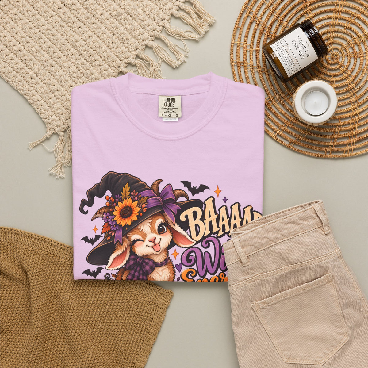 "Baaad Witch Energy" Goat Tee