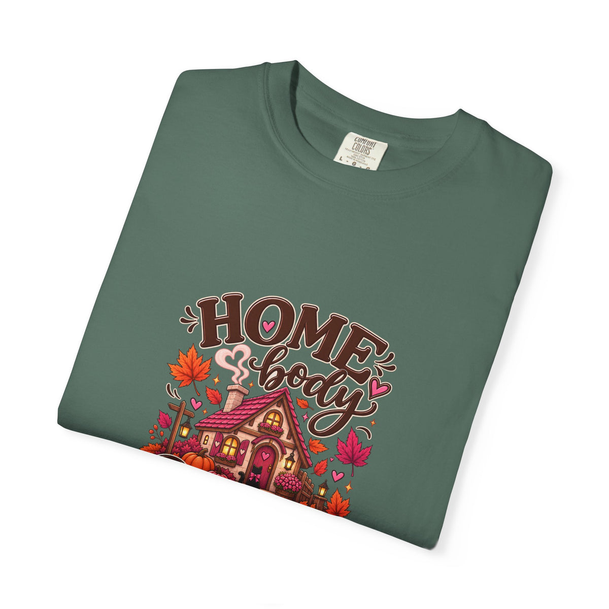 Homebody Season T-Shirt — Cozy Autumn Cabin Fall Graphic Tee