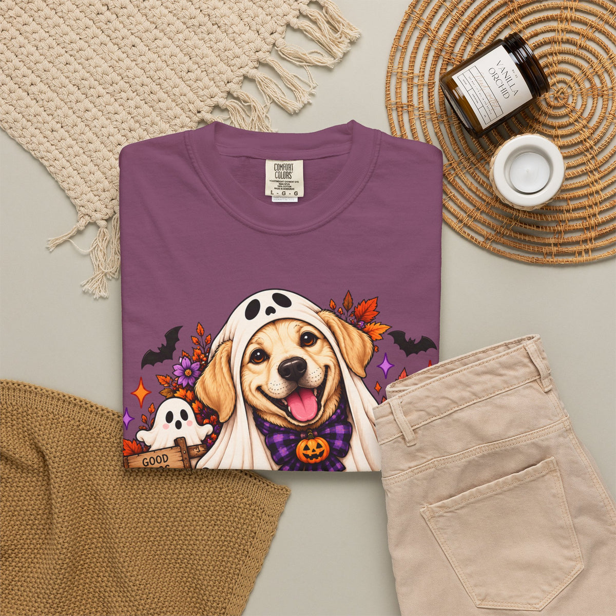 "Creepin' It Real" Ghost Pup T-Shirt