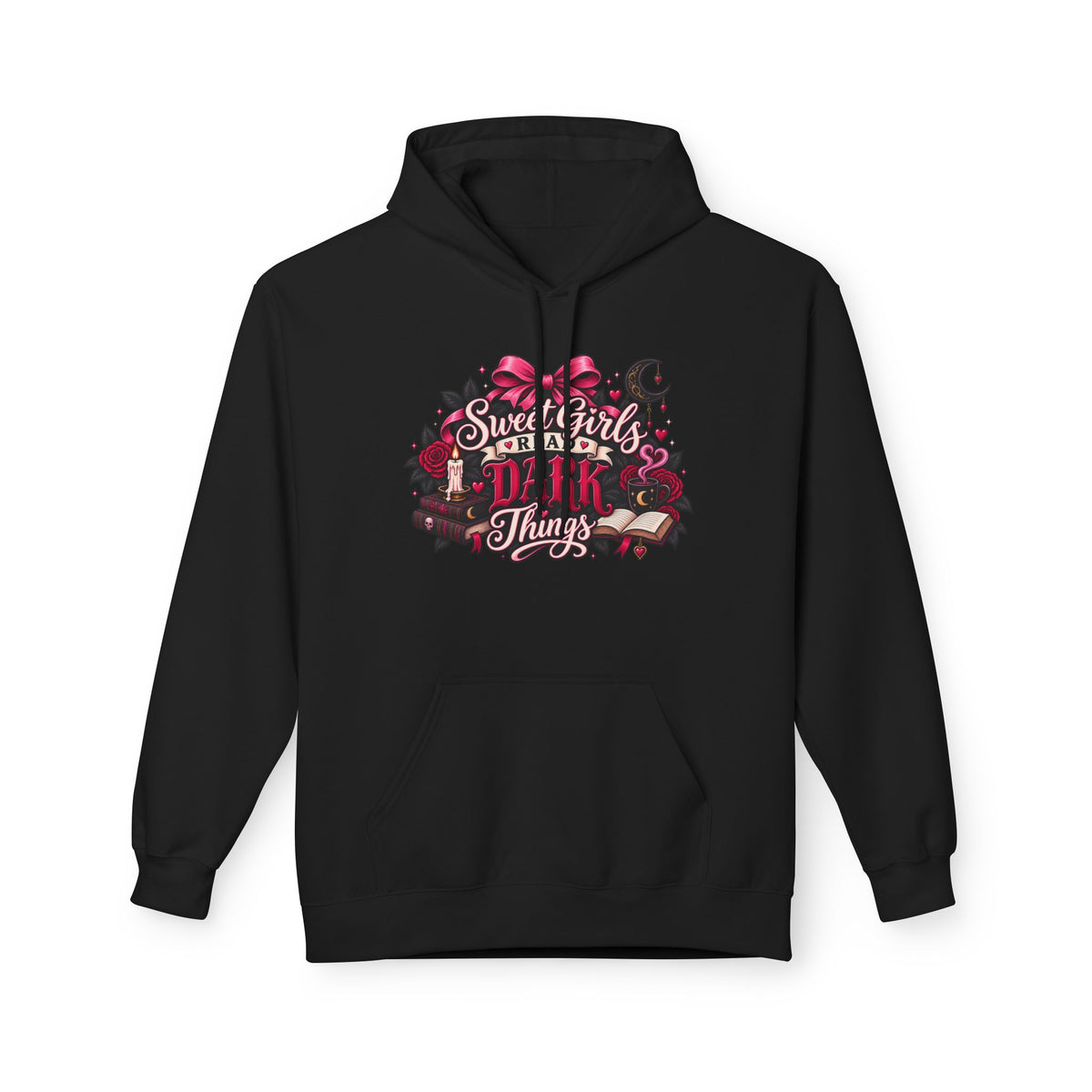 Sweet Girls Do Dark Things Graphic Hoodie