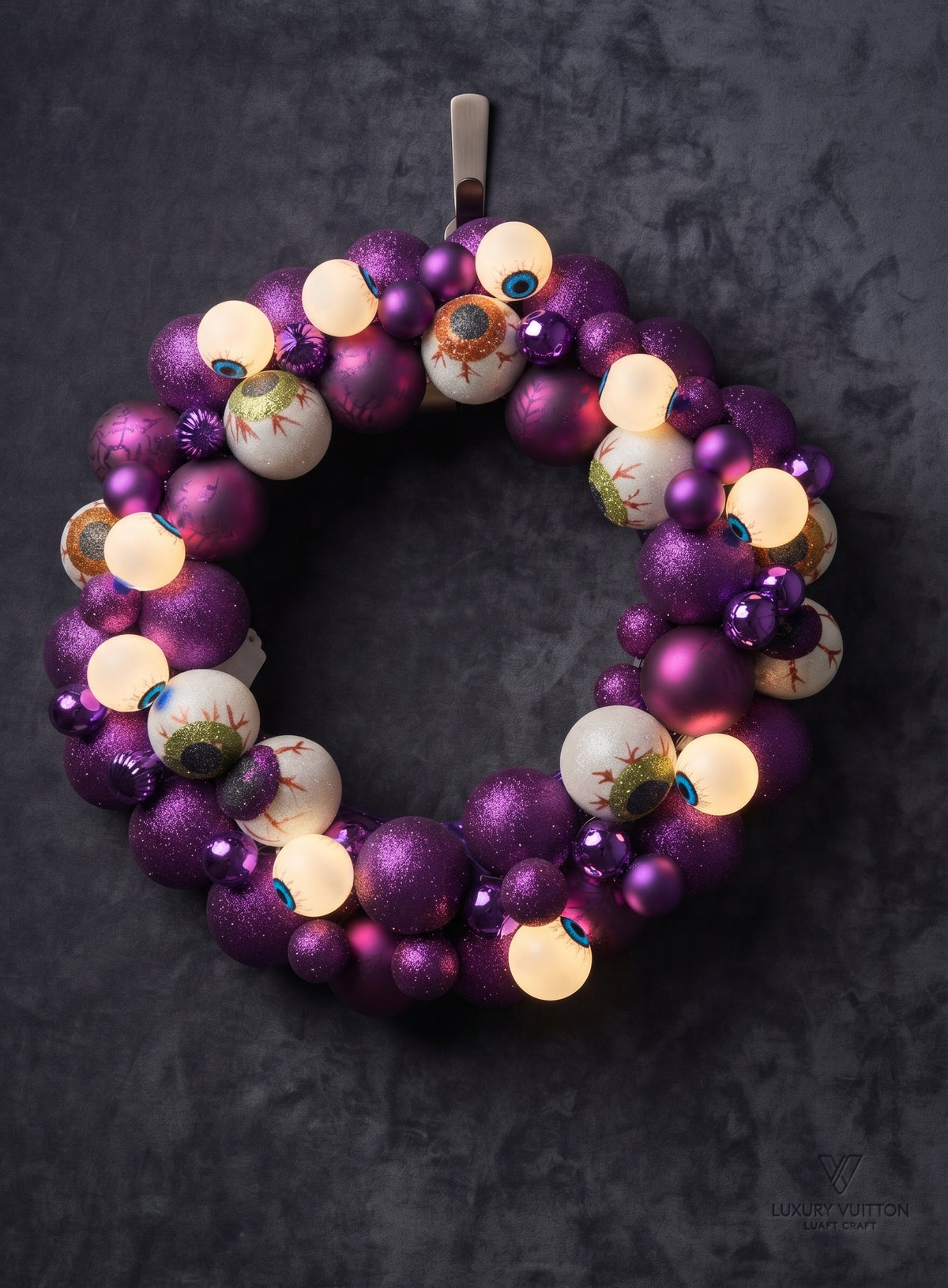"Someone’s Watching Me" 21-inch wreath